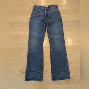 Madewell Women's Boot Cut Jeans - Blue